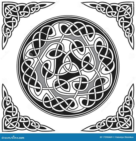 Vector Celtic Design Element Royalty Free Stock Images Image 17598469