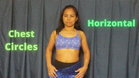 My Belly Dance Exercise Routine Chest Circles Horizontal YouTube