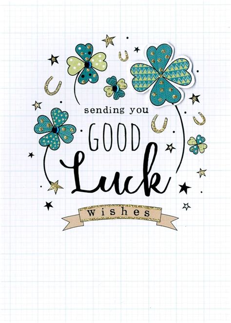 Good Luck Cards Good Luck Greeting Cards Cards For Good Luck Love