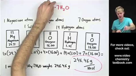 In chemistry, the molar mass of a chemical compound is defined as the mass of a sample of that compound divided by the amount of substance in that sample, measured in moles. How to Calculate Molar Mass Practice Problems - YouTube