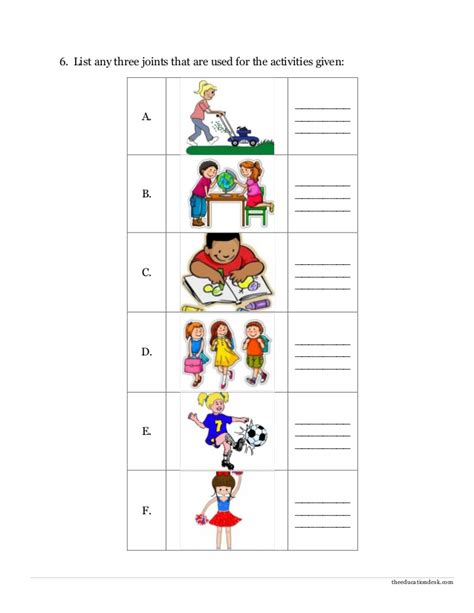 This page has a collection of color by number worksheets appropriate for. Environmental Science (EVS) : Body Parts Worksheet (Class II)