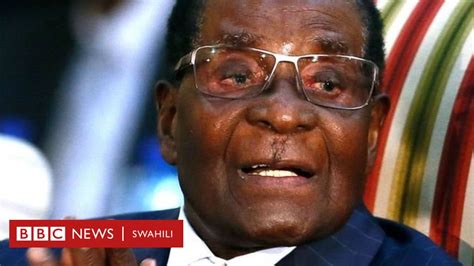 Who Lamteuwa Mugabe Kuwa Balozi Mwema Wa Afya Bbc News Swahili