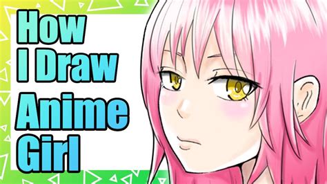 A Quick Tutorial Of Drawing Anime Characters Digitally Process And