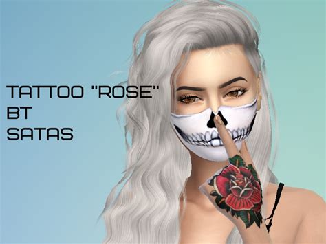 The Sims Resource Tattoo Rose