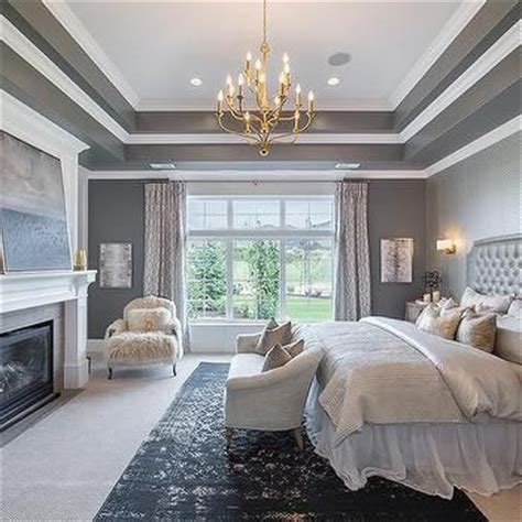 This contemporary living room by alan mascord design associates has a beautiful tray ceiling with a very simplified design. Tray Ceiling Ideas for Home Interiors - Happho