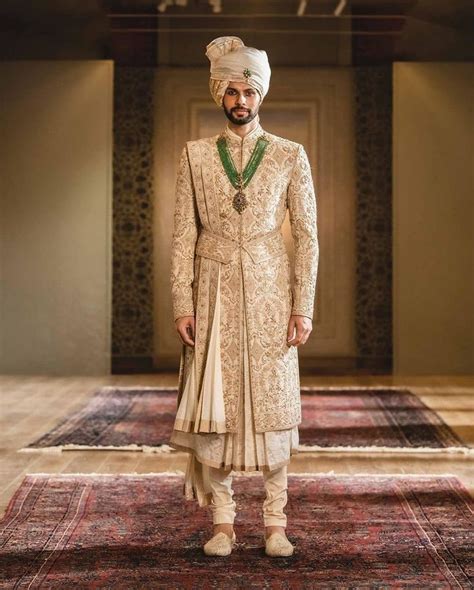 10 Ivory Sherwanis For Grooms That Exude A Modern Vibe Indian Groom