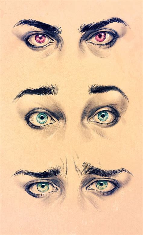 Emotions Expressions Eyes Realistic Eye Drawing Drawi