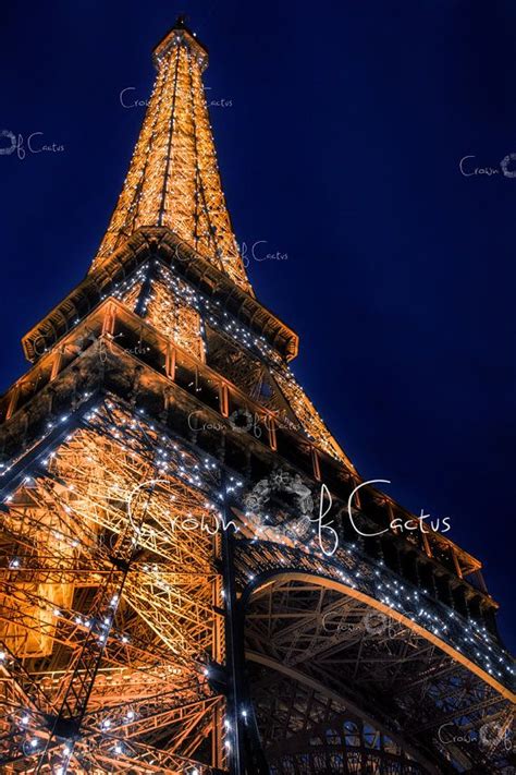 Eiffel Tower Sparkle Glitter Paris France Downloadable Digital Image