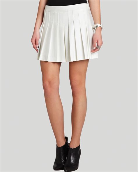White Skirt Mini Dress Ala
