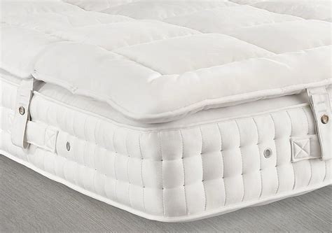 A good mattress topper can make your bed irresistibly comfortable. Pillow Top Mattress Topper - Vispring - Furniture Village