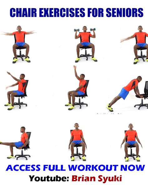 Chair Exercises For Seniors Video Senior Fitness Chair Exercises