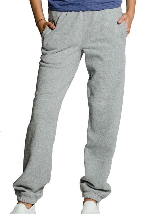 Heavyweight Sweatpants 100 Cotton Gray Mix Final Sale Pantalon De