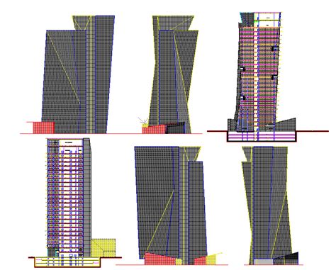 Corporate High Rise Building Design In Autocad File Cadbull
