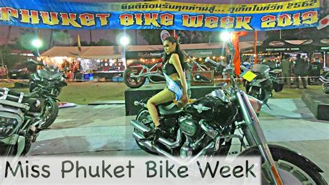 Miss Phuket Bike Week Phuket Bike Week 2019 Youtube