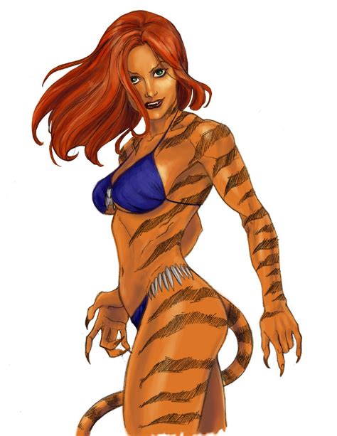 Tigra By Sketchymcdrawpants On Deviantart Marvel Comic Character Comic