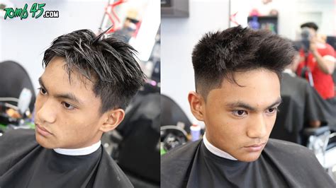 Types of fade hairstyles fawk hawk fade, pomp fade, quiff fade or so many fade haircut and fade hairstyles. textured number 1 fade on stubborn mens hair