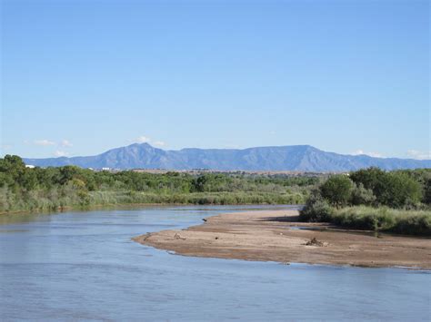 Rio Grande Albuquerque Nm Viewed From The Tingley Area In Flickr