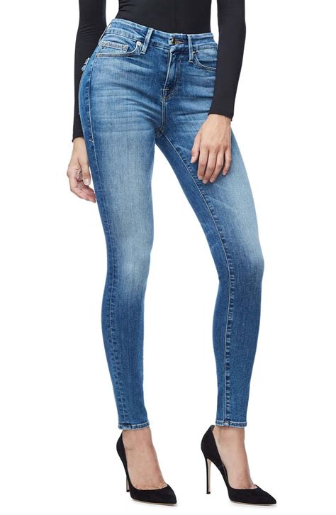 Good American Good Legs High Waist Skinny Jeans Blue 107 Regular And Plus Size Nordstrom