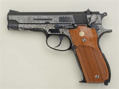 Smith And Wesson Model 39 2 Da Semi Auto Pistol Non Factory Engraved