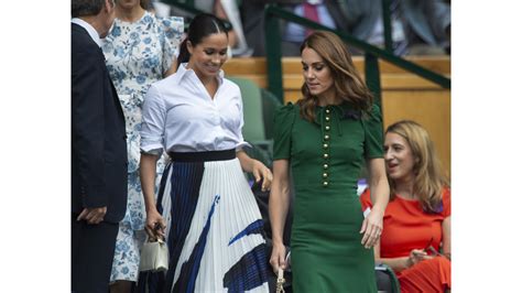 Wimbledons Chicest Pair Duchess Kate And Duchess Meghans Winning
