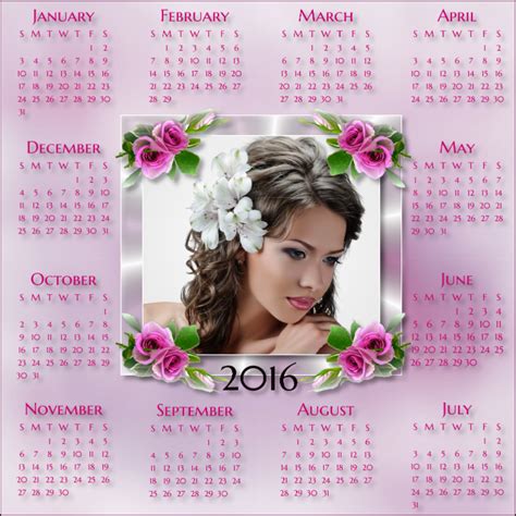 Dianylihka S Calendar Frames 2015 December Calendar 2016 Thank You For Choosing My Kimi