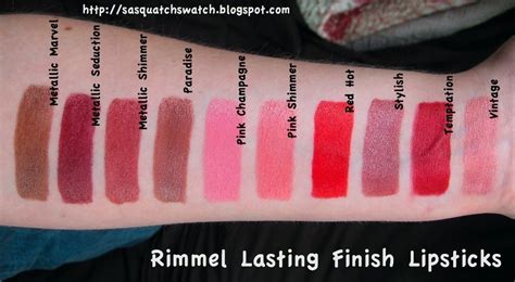 Rimmel Lasting Finish Lipstick Reviews Makeupalley