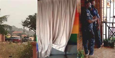 ghana police service raid office of lgbtq office in accra