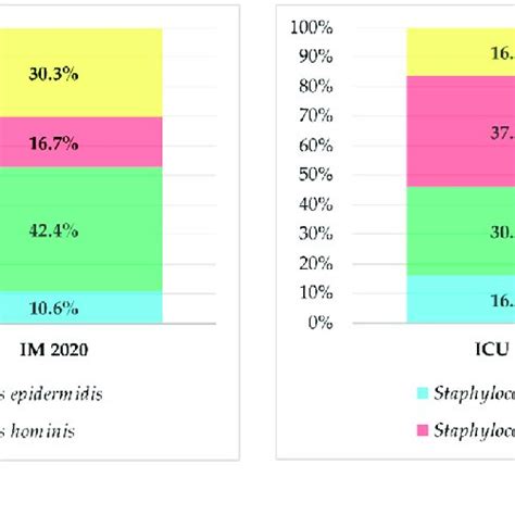 Distribution Of The Four Major Species Of Blood Culture Contaminants In