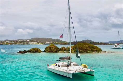 2023 st thomas and st john private luxury full day sail