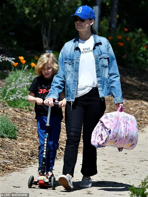 Olivia Wilde takes her son Otis and daughter Daisy to a park in Los 