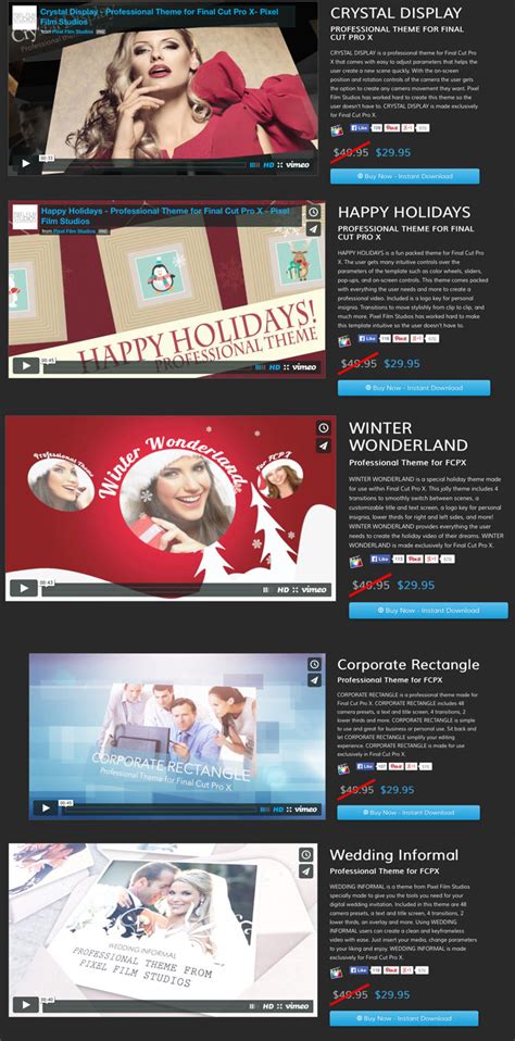 Simple pop 2 is a free update for existing customers that puts 32 titling templates for final cut pro in your hands. Announcing Five New Theme Templates for Final Cut Pro X ...