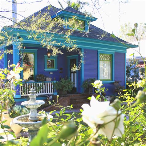 A Little Purple Cottage Beach Cottage Decor House Paint Exterior