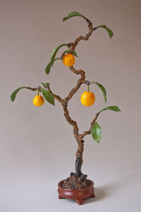 Orange Bonsai 2007 Michael Gibson Gallery