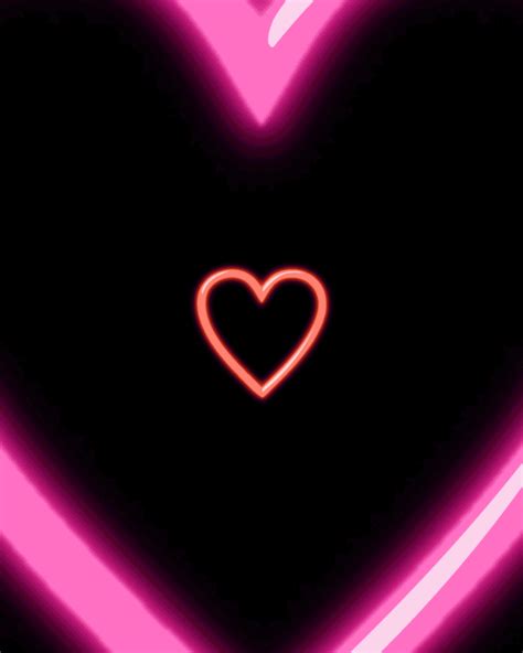 Neon Heart Love