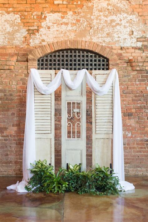 Indoor Wedding Arch Ideas