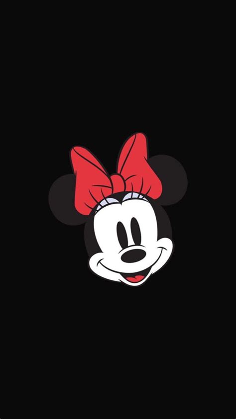 Hình Nền Minnie Mouse đỏ đen Minnie Mouse Background Red And Black Phù Hợp Cho điện Thoại Và Máy Tín