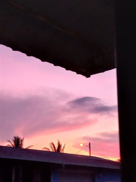 Pink Sky Sky Aesthetic Celestial Sunset Random Outdoor Outdoors