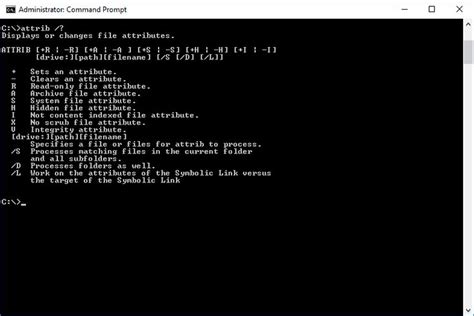 How To Use The Attrib Command In Windows Command Prompts It Network