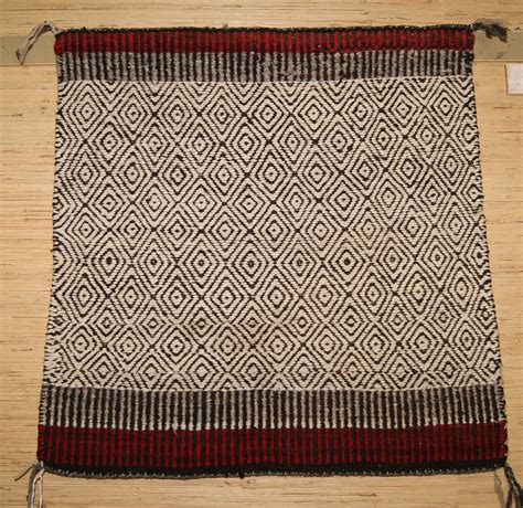Twill Weave Navajo Single Saddle Blanket