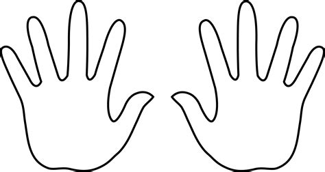 Free Printable Hands, Download Free Printable Hands png images, Free ClipArts on Clipart Library
