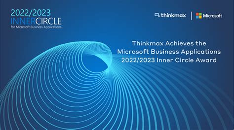 Thinkmax Achieves The Microsoft Business Applications 20222023 Inner