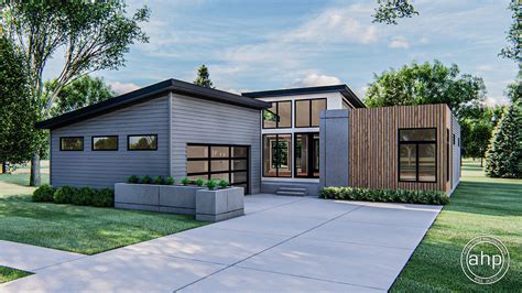 Modern One Story House Plans
