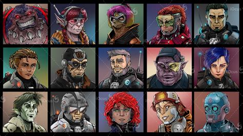 Scifi Characters Avatar Vol2 In Textures Ue Marketplace