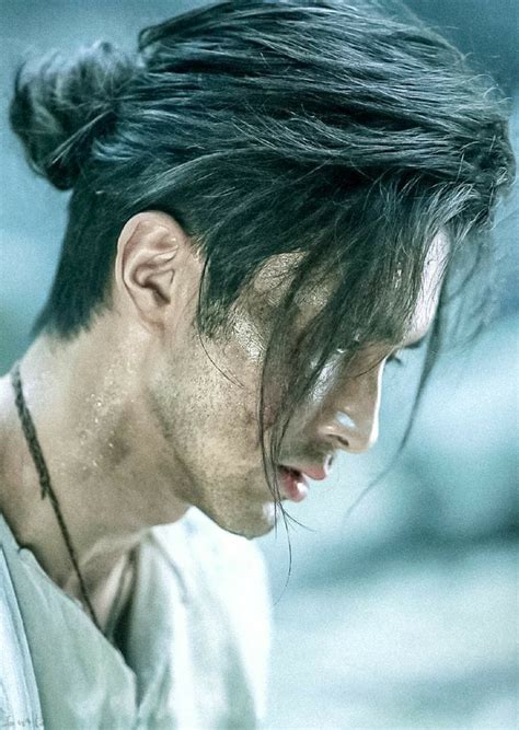 Asian Actors Korean Actors Lee Jin Wook Male Eyes Man Bun Gao Guy