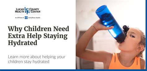 Healthy Hydration Why Children Need Extra Help Staying Hydrated