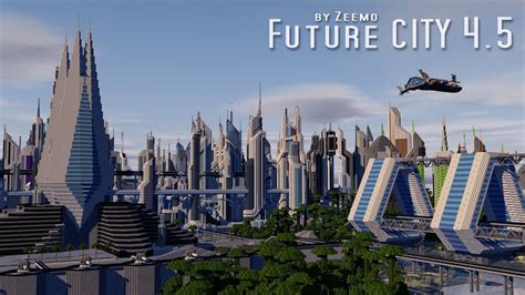 Důvody Fontána Držení Těla Minecraft Future City Map Beze Změny Proud Léčba