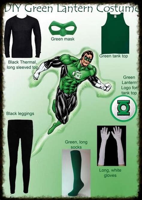 20 diy superhero costume ideas become a homemade vigilante green lantern costume diy