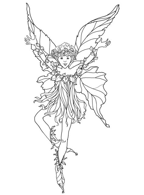 Image Result For Fairy Elves Coloring Pages For Adults Fairy Coloring