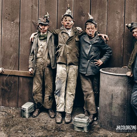 Breaker Boys Woodward Coal Mines Kingston Pennsylvania Circa 1900