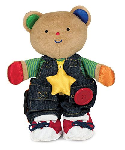Melissa And Doug Ks Kids Teddy Wear Stuffed Bear Educational Toy